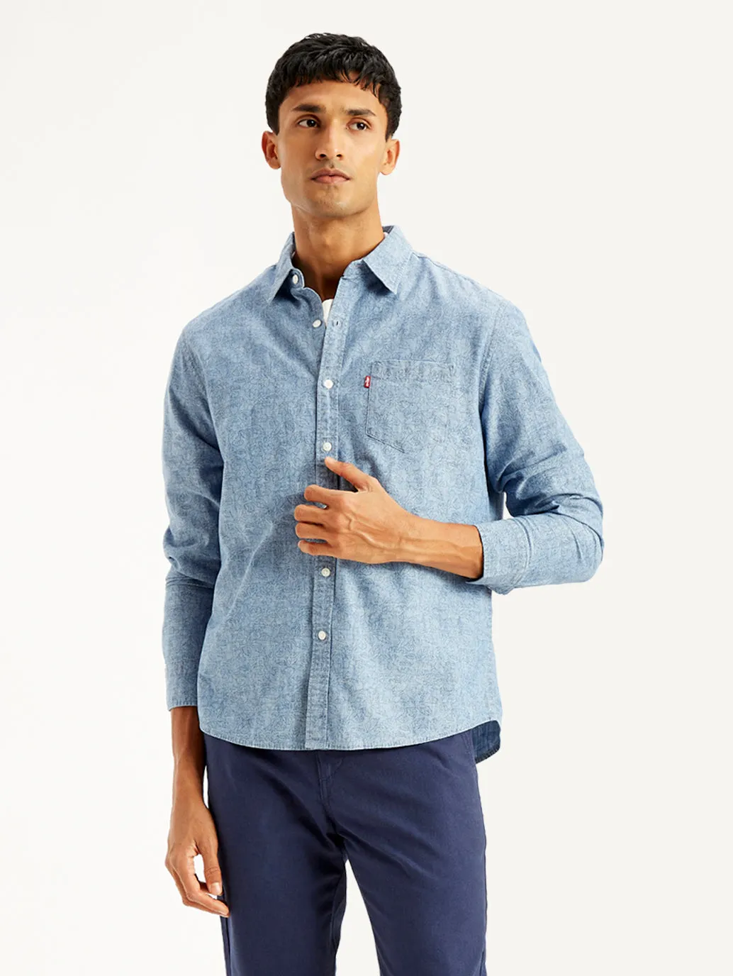 Men's Floral Regular Fit Shirt