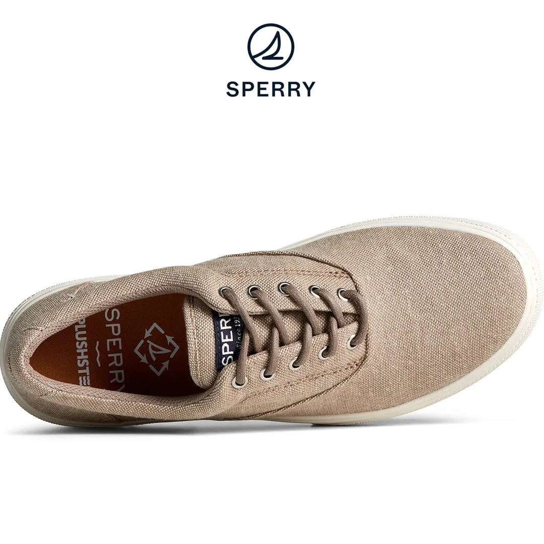 Men's SeaCycled™ Halyard CVO Baja Plushstep Sneaker Taupe (STS25089)
