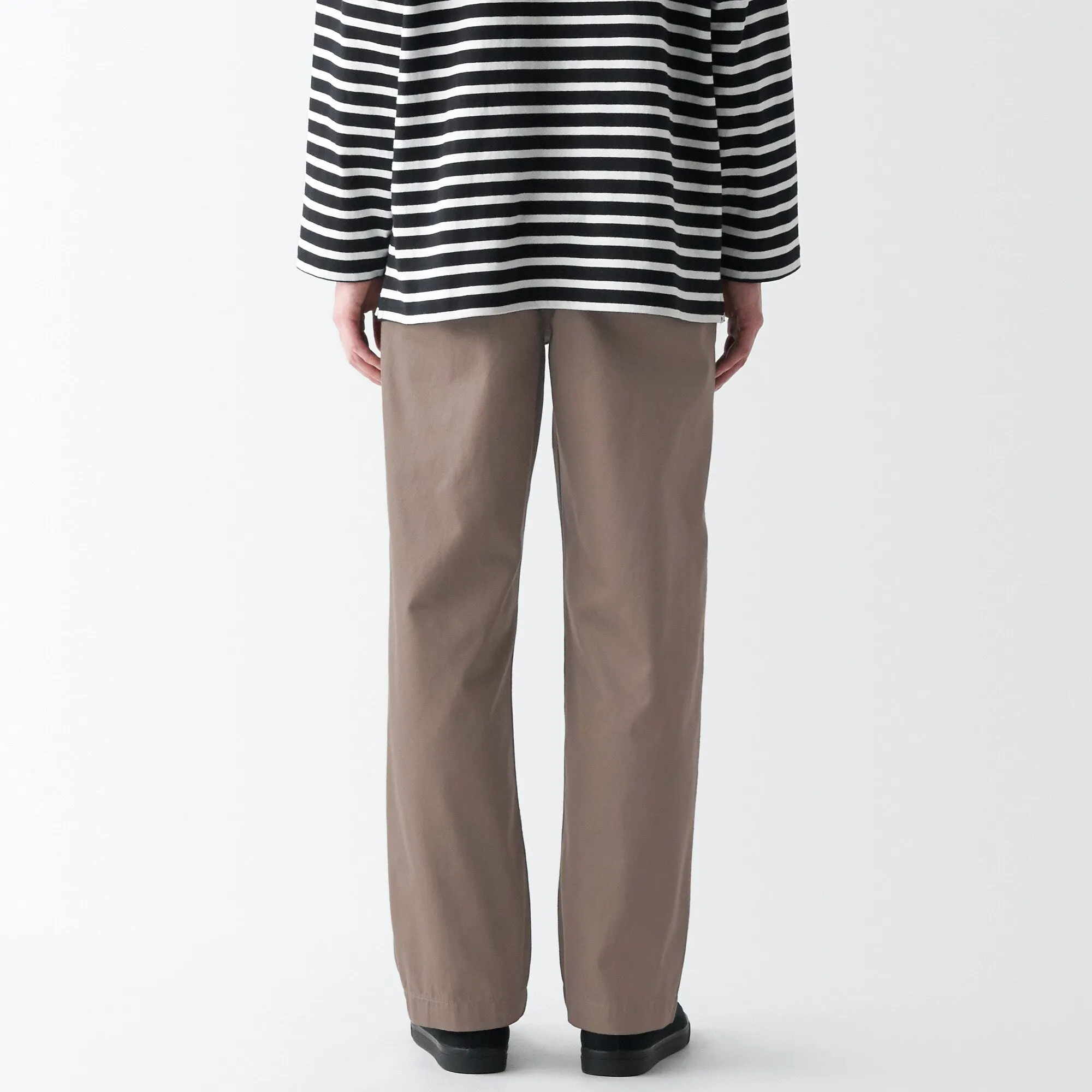Men's Slub Yarn Chino Regular Pants (L 30inch / 76cm)
