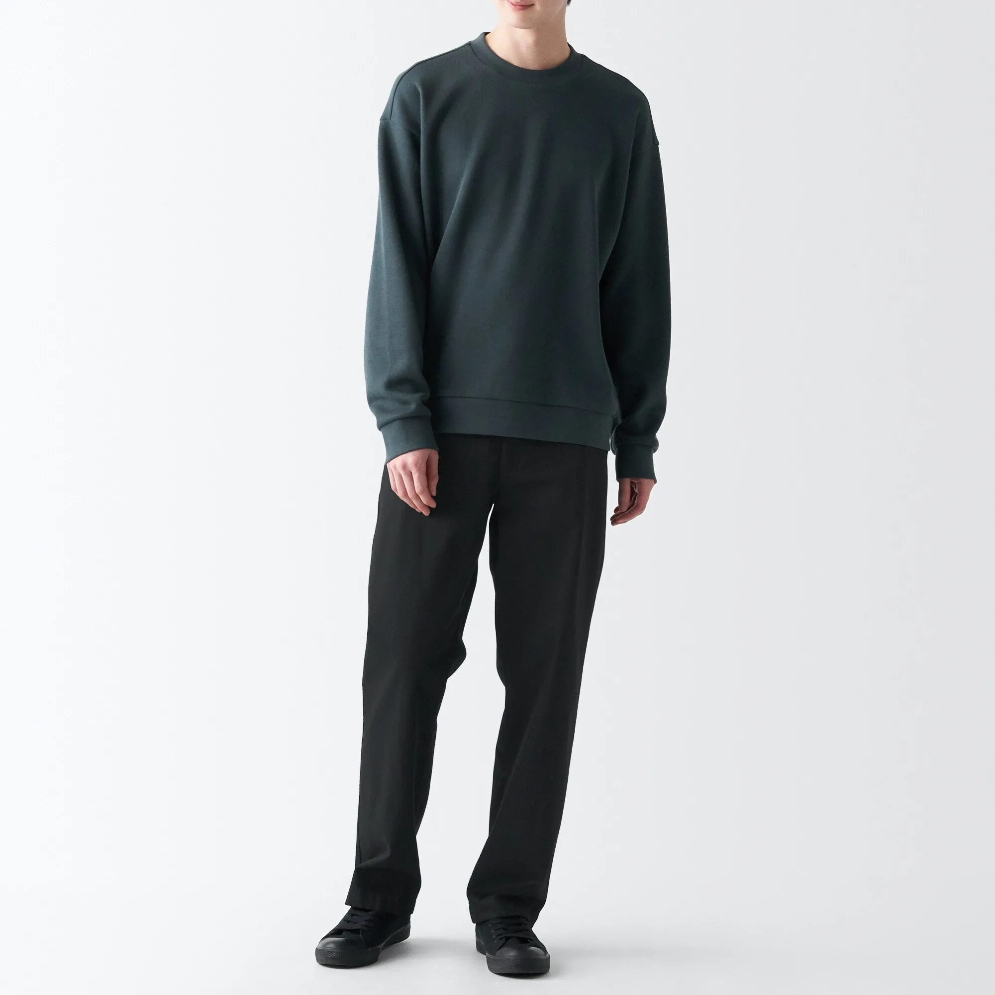 Men's Slub Yarn Chino Regular Pants (L 30inch / 76cm)