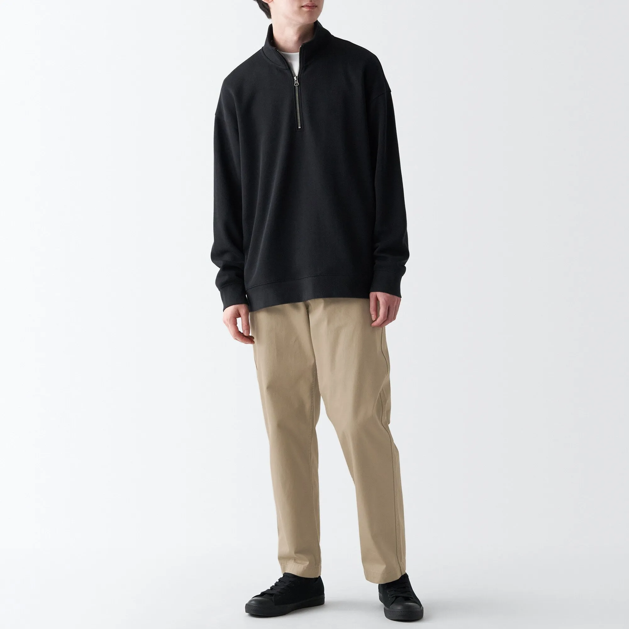 Men's Slub Yarn Chino Regular Pants (L 30inch / 76cm)