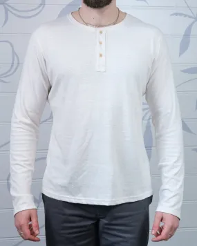 Mens Wild hemp and Organic Cotton Henley shirt