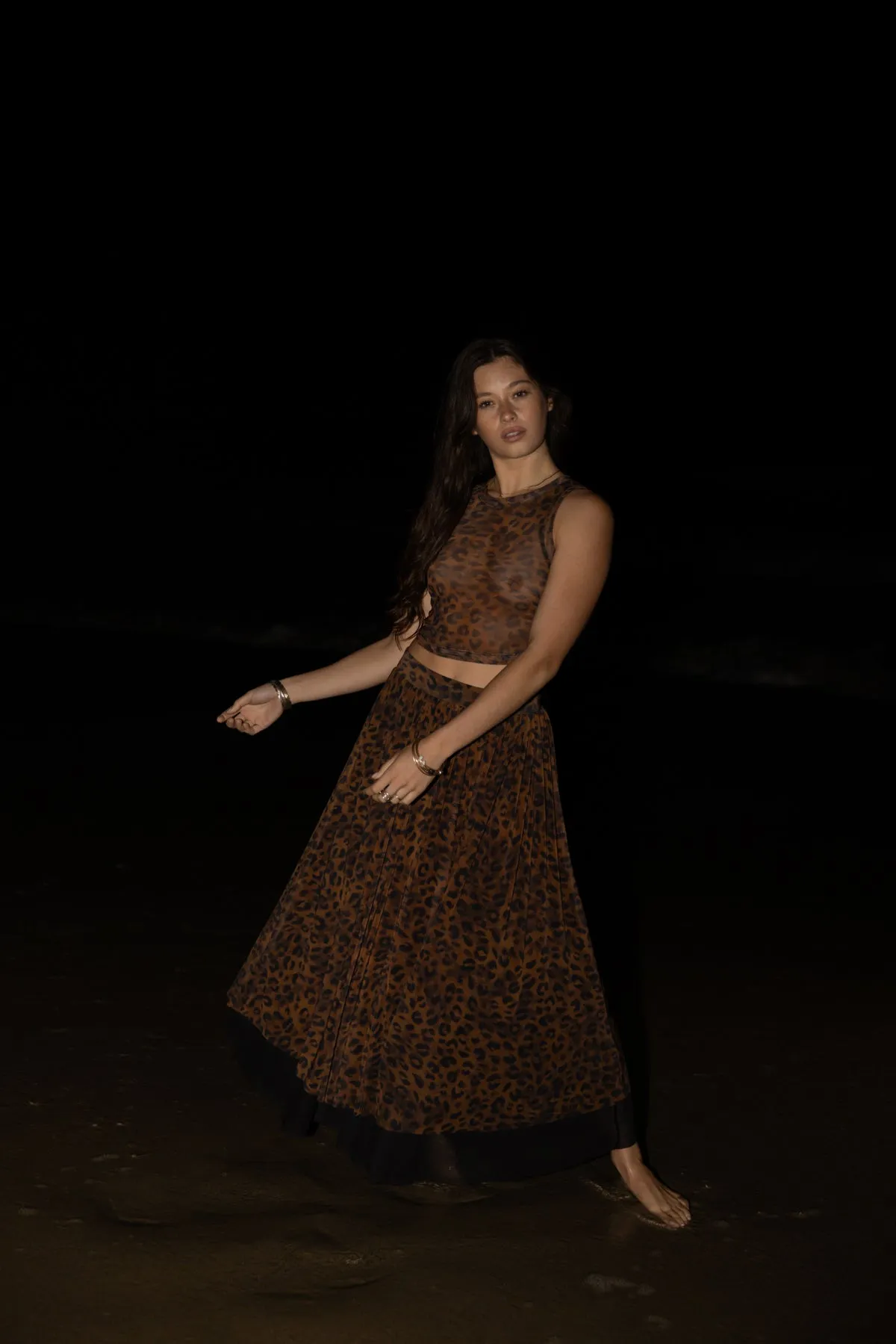 MESH PAS DE DUEX MAXI SKIRT