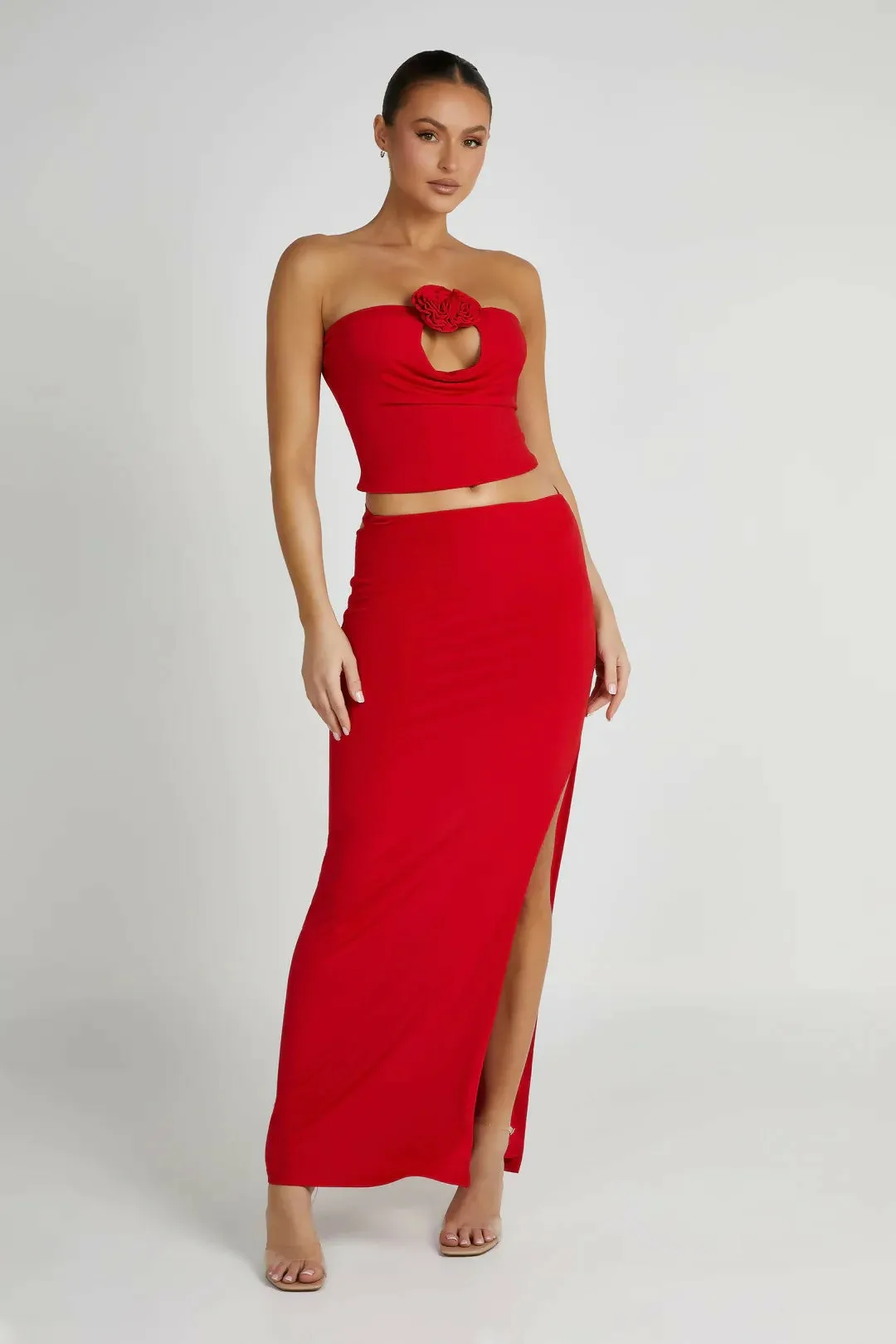 Meshki Megan Jeanine Set in Red