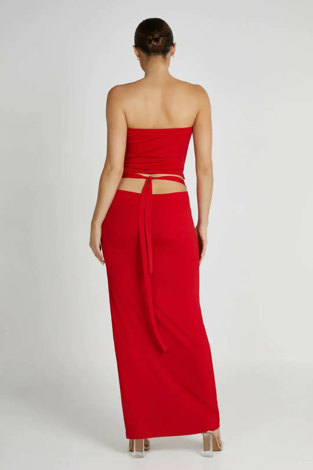 Meshki Megan Jeanine Set in Red