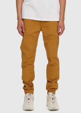 Midweight Chino Jogger - Gold