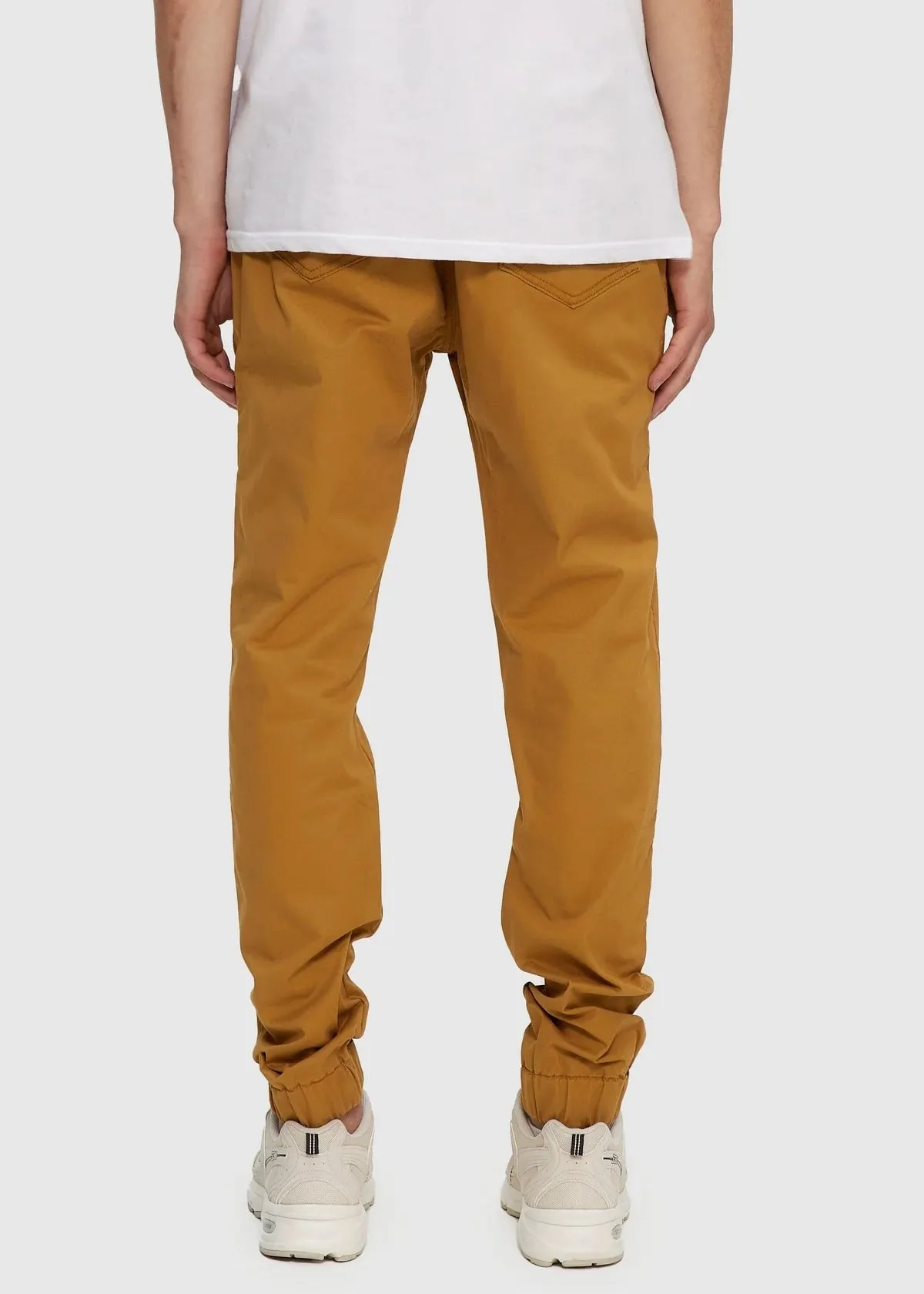 Midweight Chino Jogger - Gold