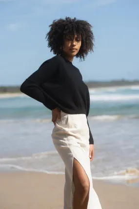 Miri Cashmere Knit Black