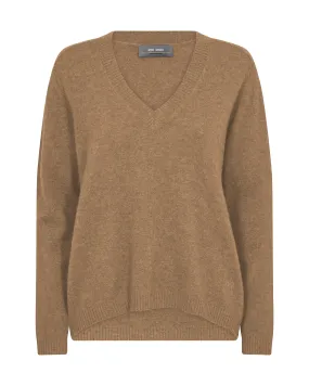 MMArlie Cashmere V-Neck Tannin
