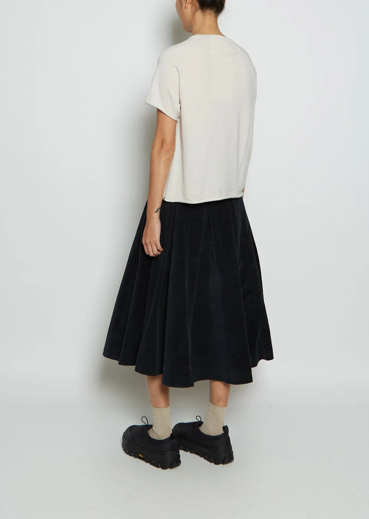 n°177 Todd Cashmere Top — Chalk