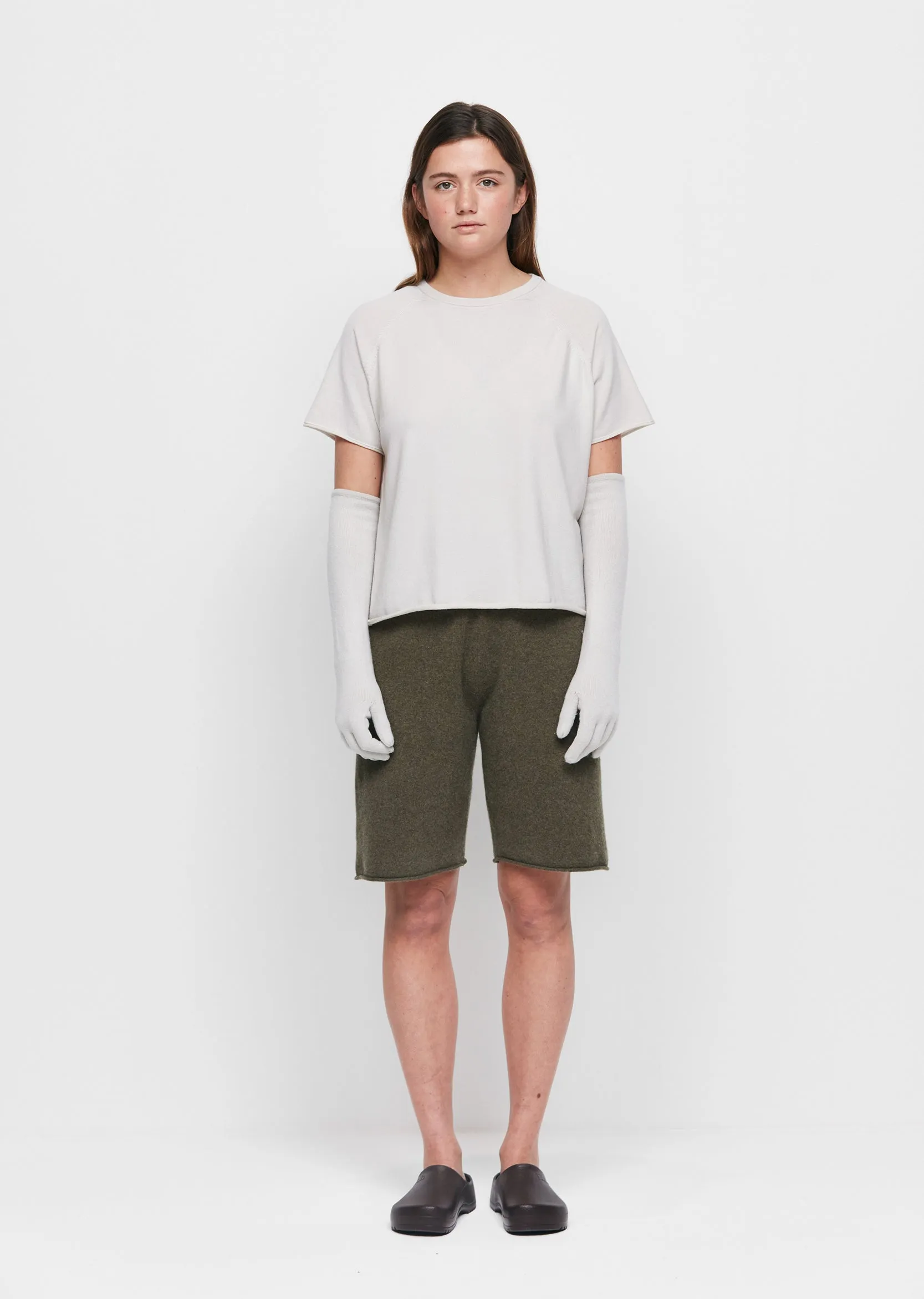 n°177 Todd Cashmere Top — Chalk