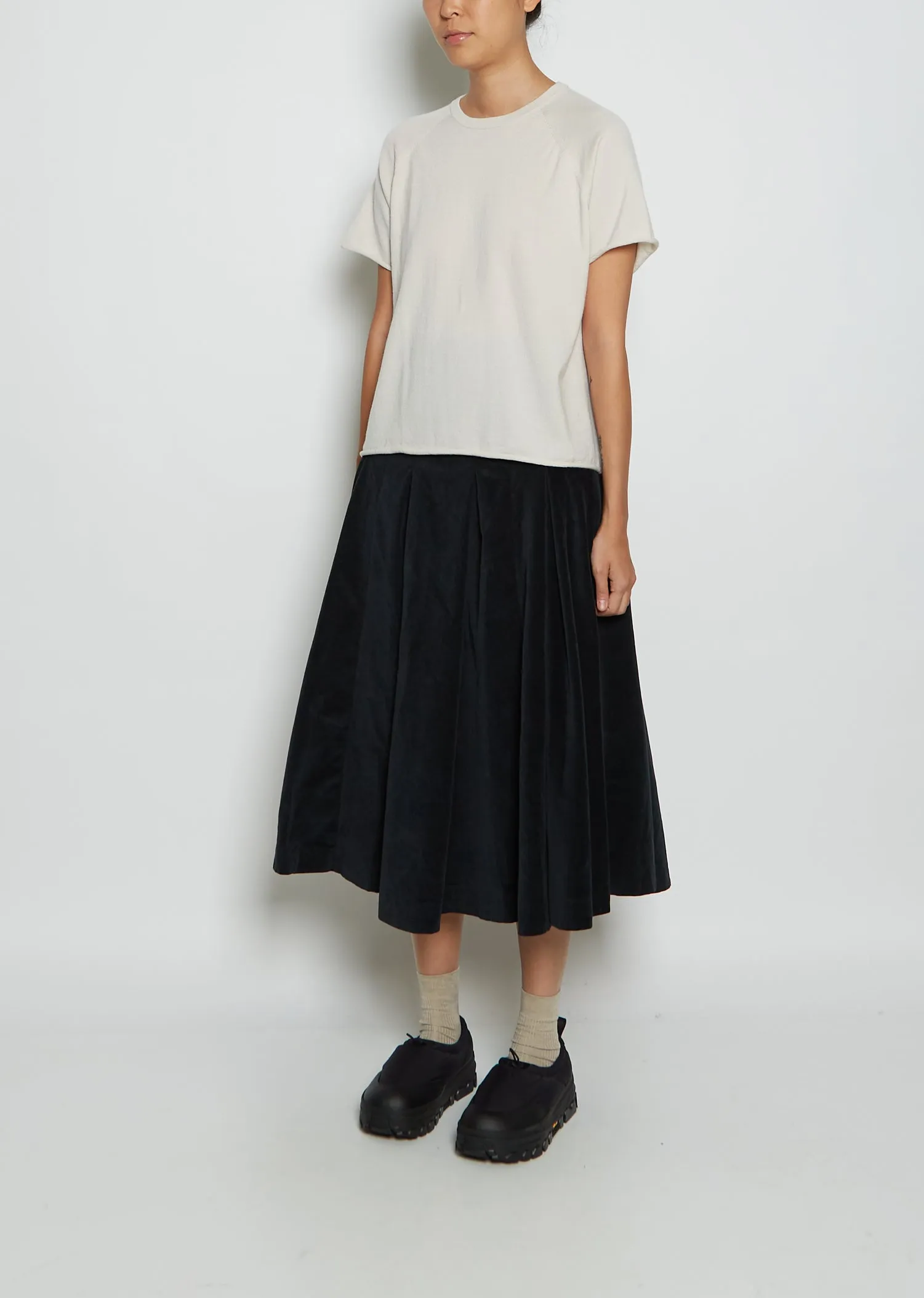 n°177 Todd Cashmere Top — Chalk