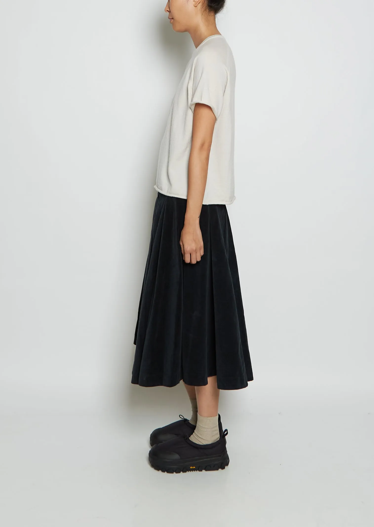 n°177 Todd Cashmere Top — Chalk