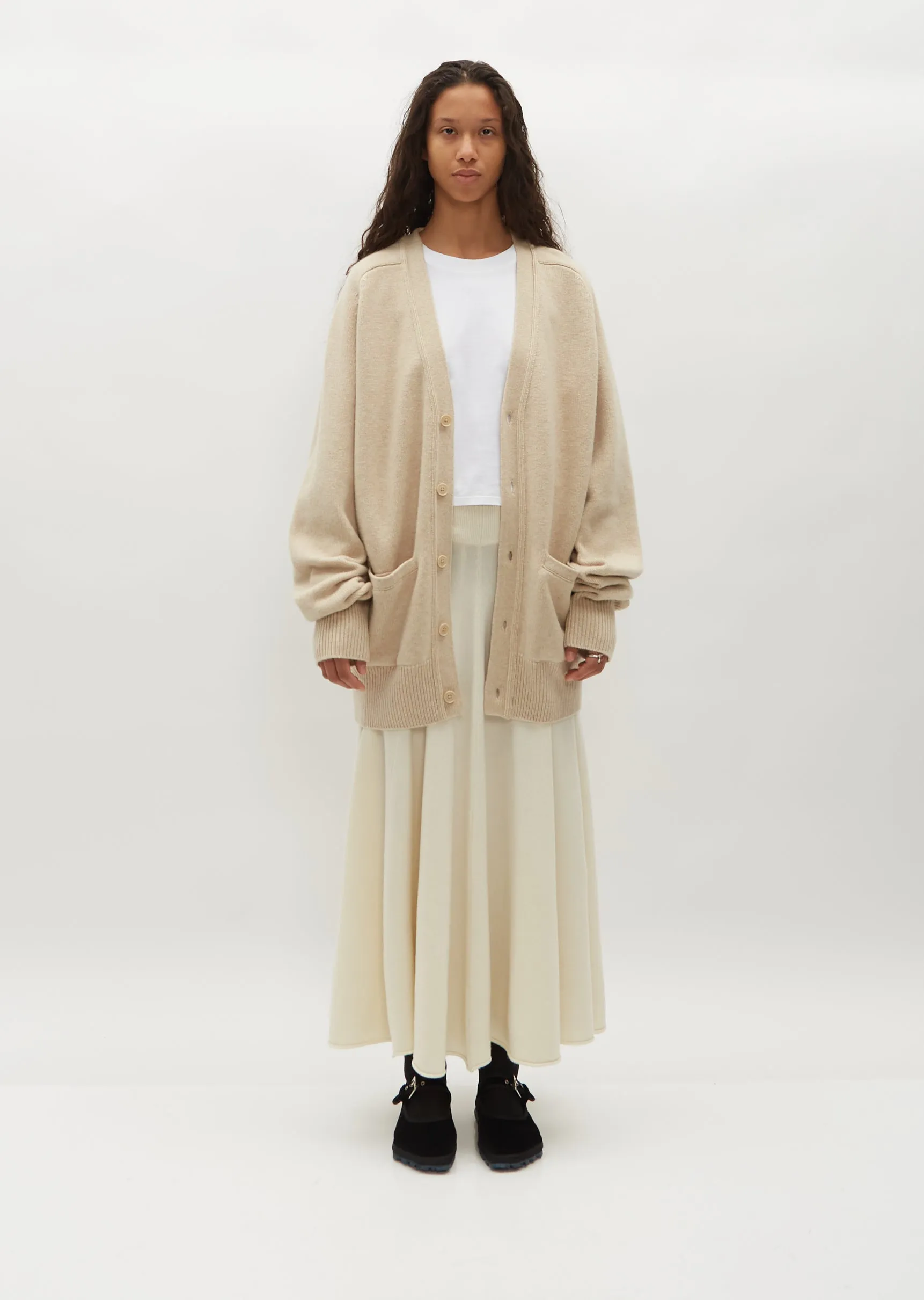 n°244 Papilli Cardigan — Latte