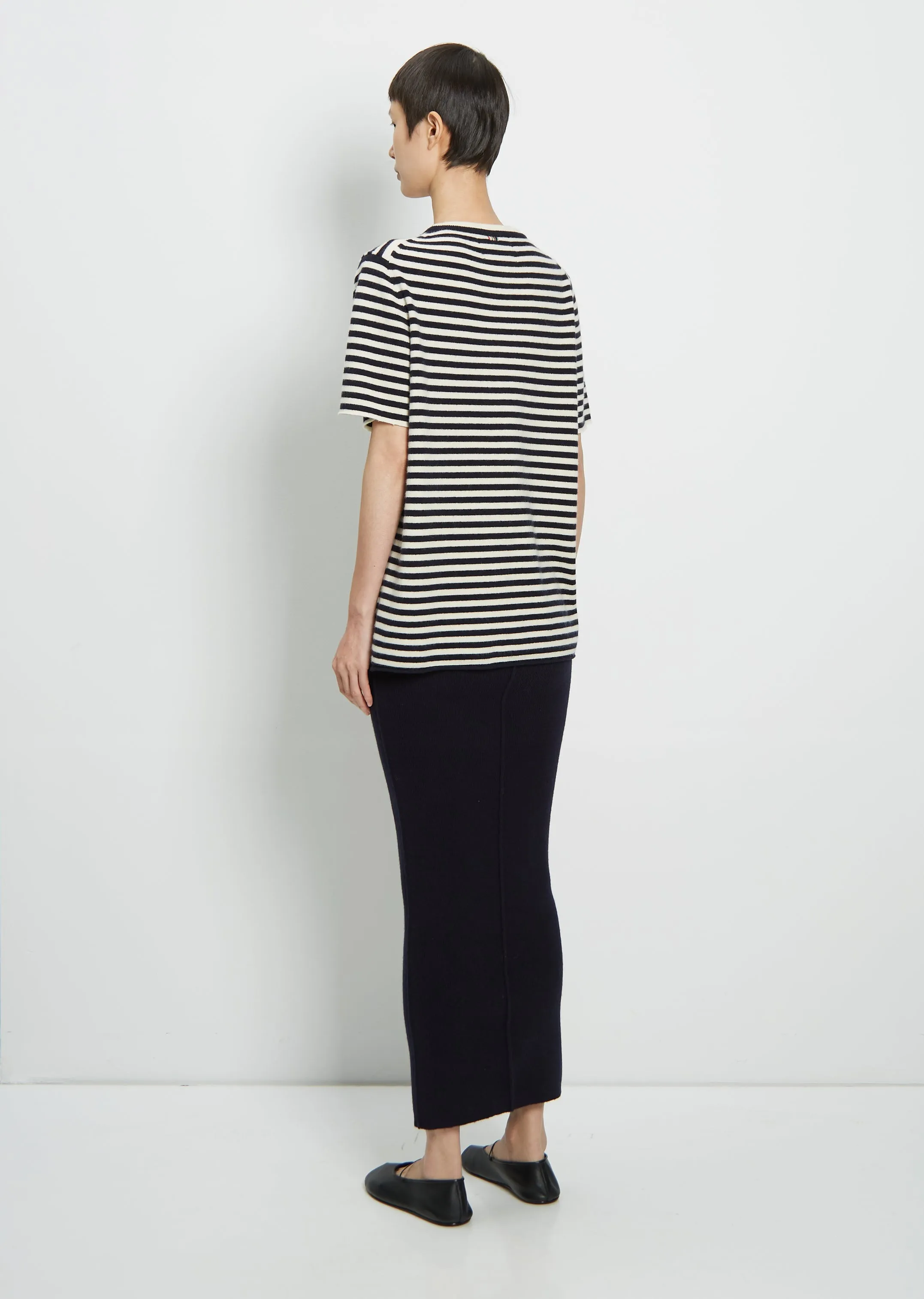 n°64 Cashmere T Shirt — Breton