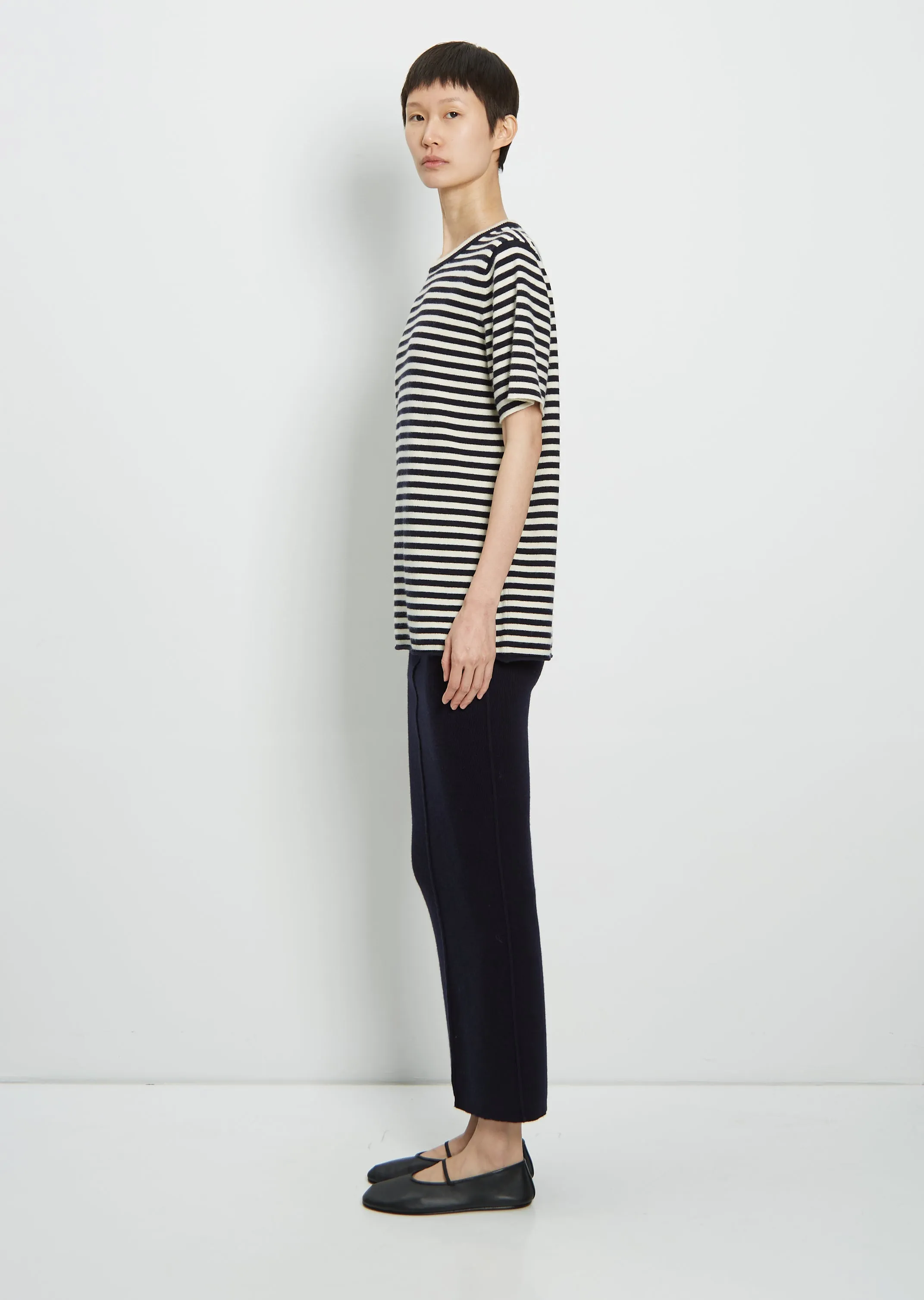 n°64 Cashmere T Shirt — Breton
