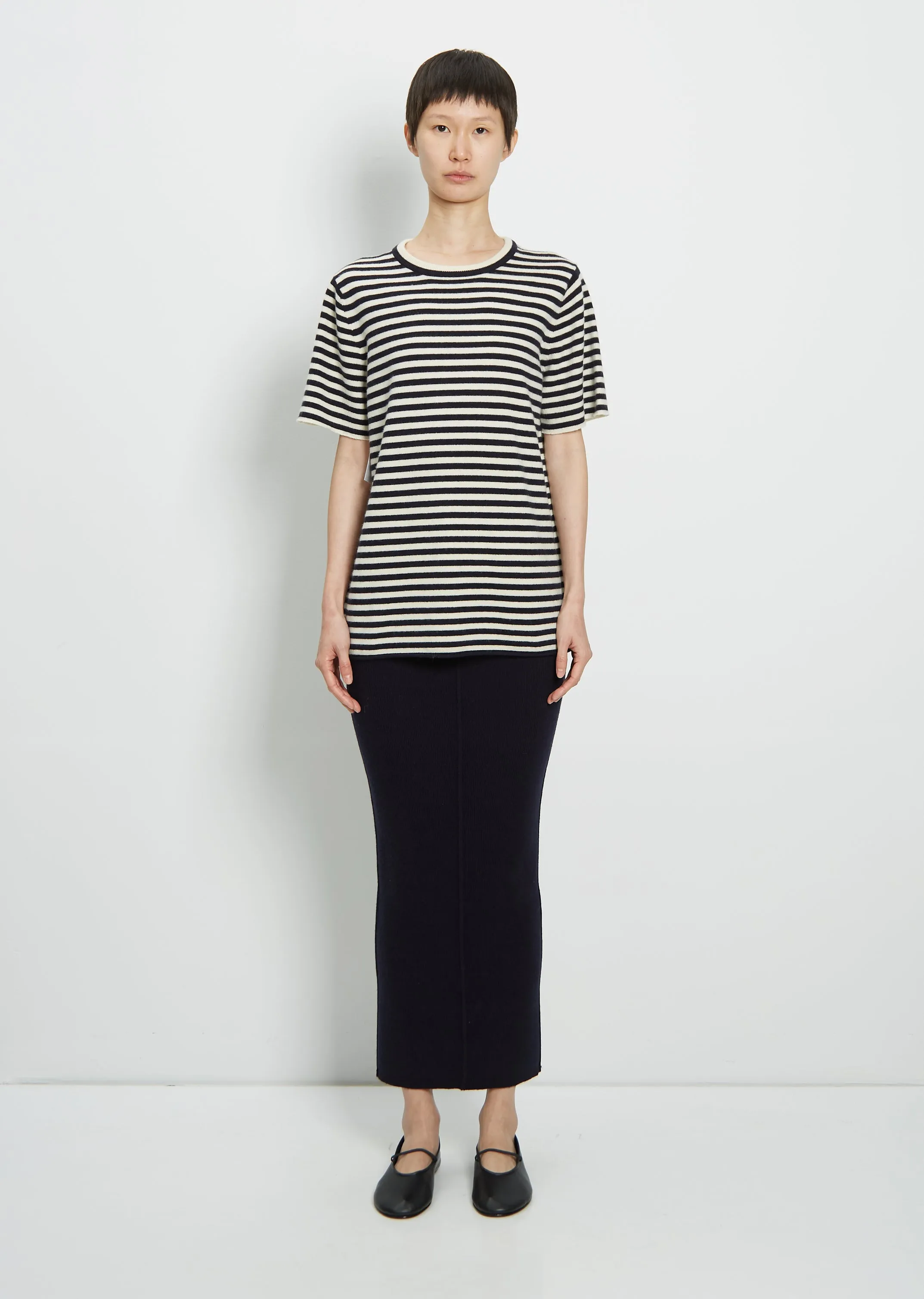 n°64 Cashmere T Shirt — Breton
