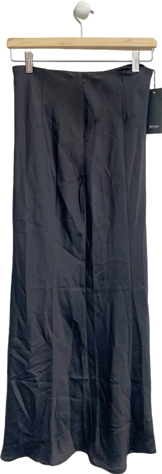 Nasty Gal Black Maxi Skirt UK 6