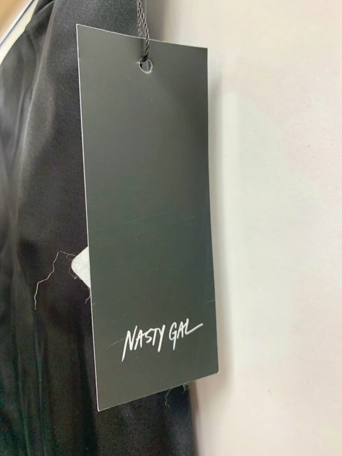 Nasty Gal Black Maxi Skirt UK 6