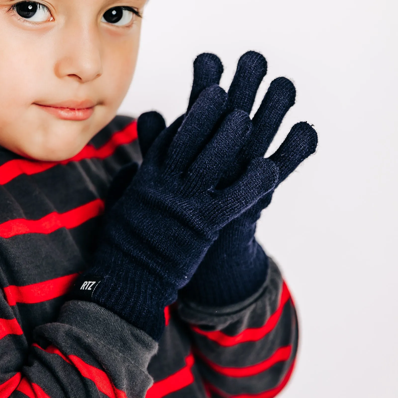 Navy Gloves