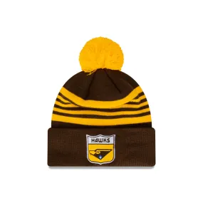 New Era Beanie AFL 2024 Heritage Team Hawthorn Hawks
