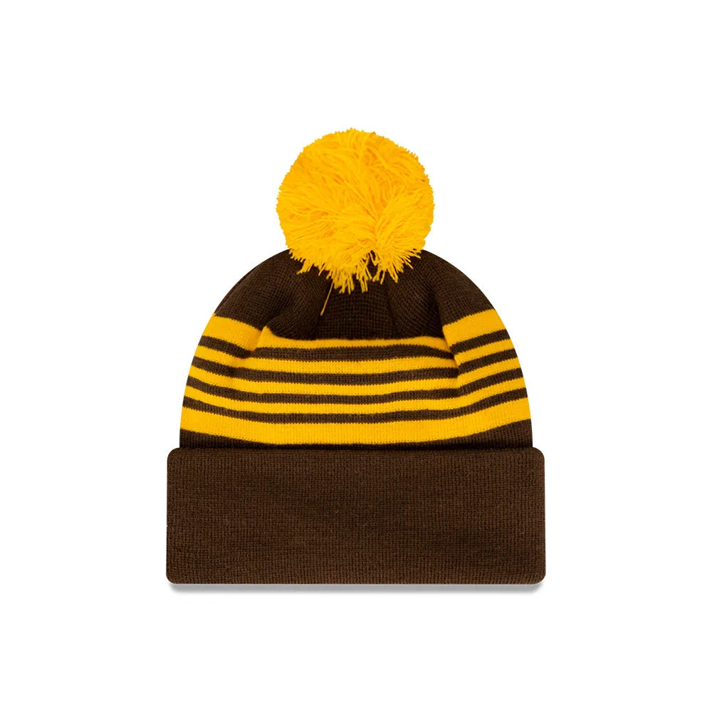 New Era Beanie AFL 2024 Heritage Team Hawthorn Hawks
