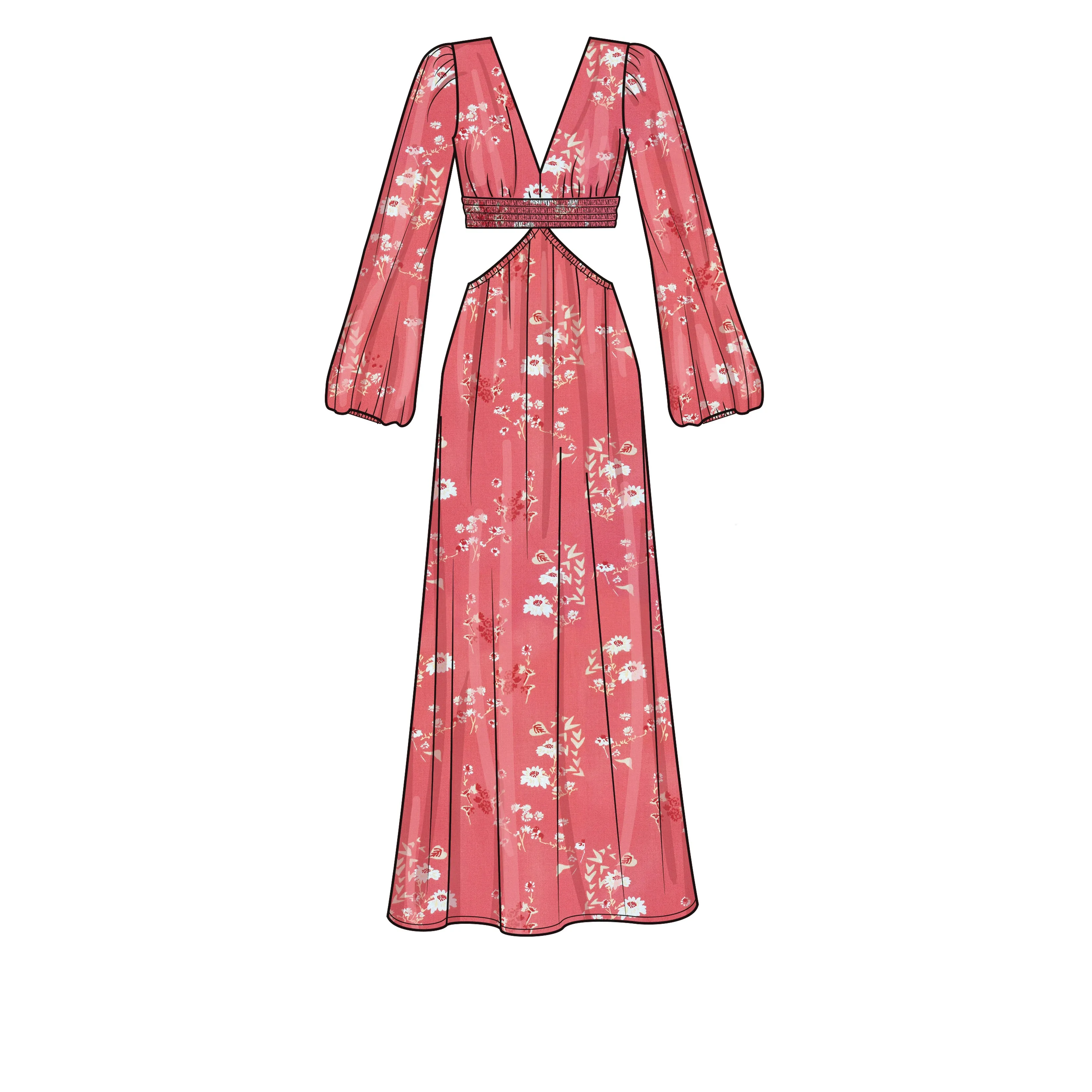 Newlook Pattern 6729 Misses' Dress, Top and Skirt