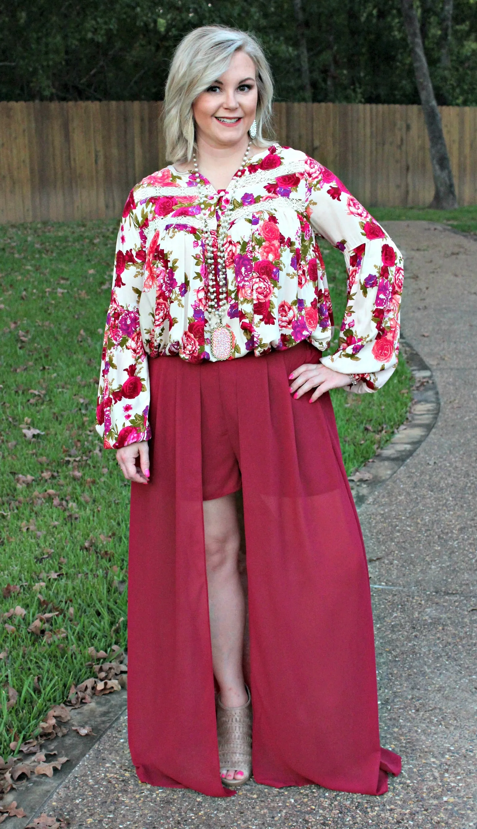 One in a Million Maxi Skirt in Maroon