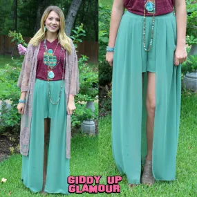 One in a Million Maxi Skirt in Sage Green