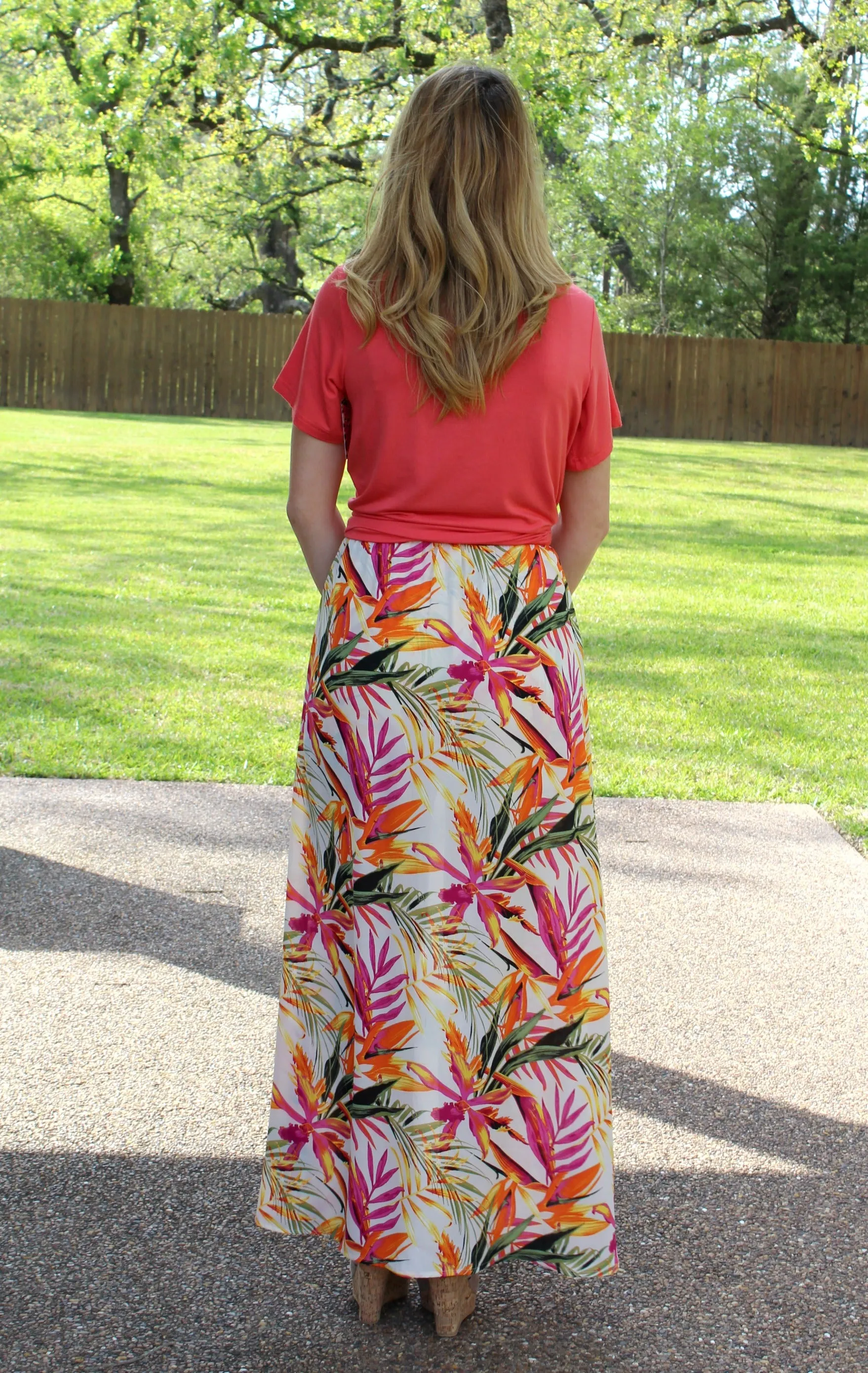 One in a Million Maxi Skort in Tropical Palm