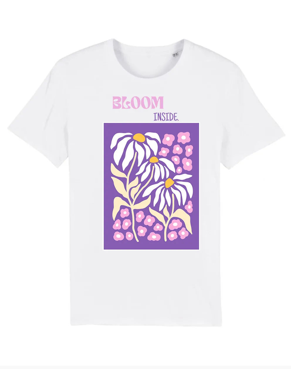 Organic Tee - Bloom inside
