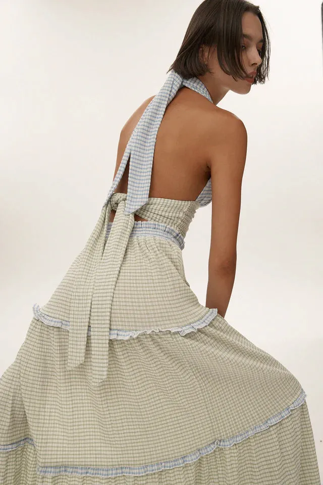 Ownley Monique Skirt Mixed Gingham