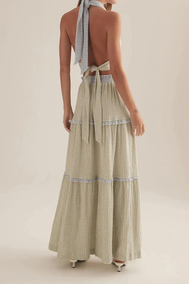 Ownley Monique Skirt Mixed Gingham