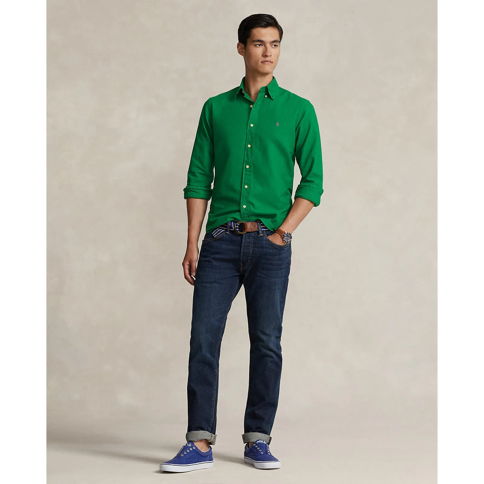 Oxford Shirt - Athletic Green
