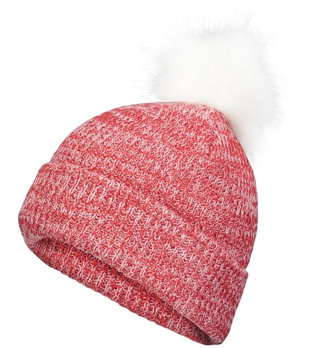 Pacific Headwear Faux Fur Pom Beanie