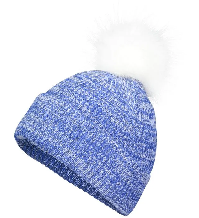Pacific Headwear Faux Fur Pom Beanie