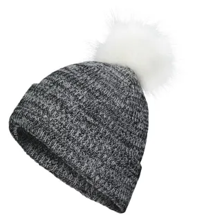 Pacific Headwear Faux Fur Pom Beanie