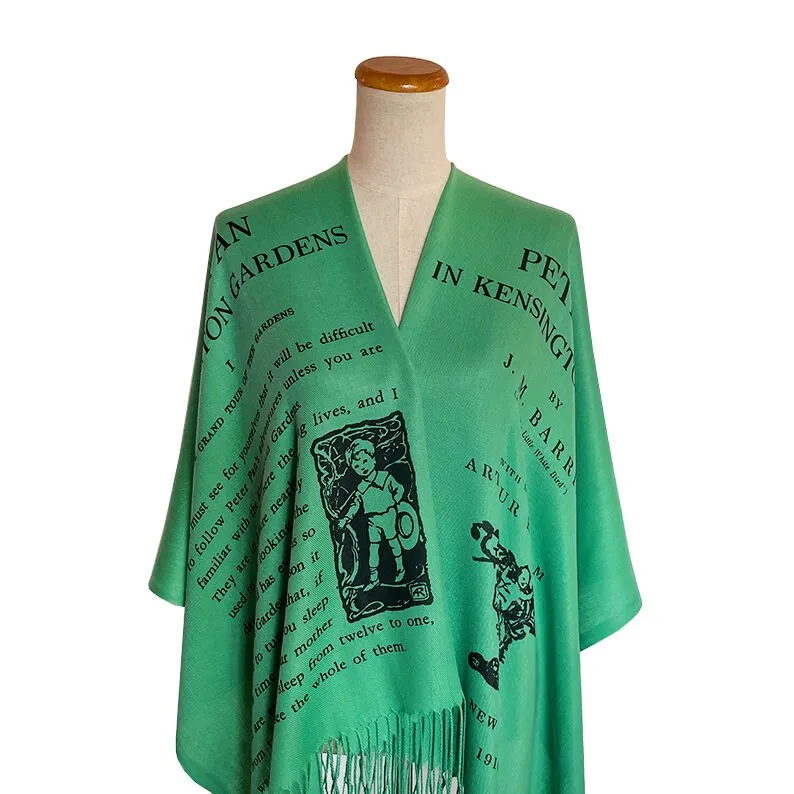 Peter Pan by J. M. Barrie Scarf Shawl Wrap