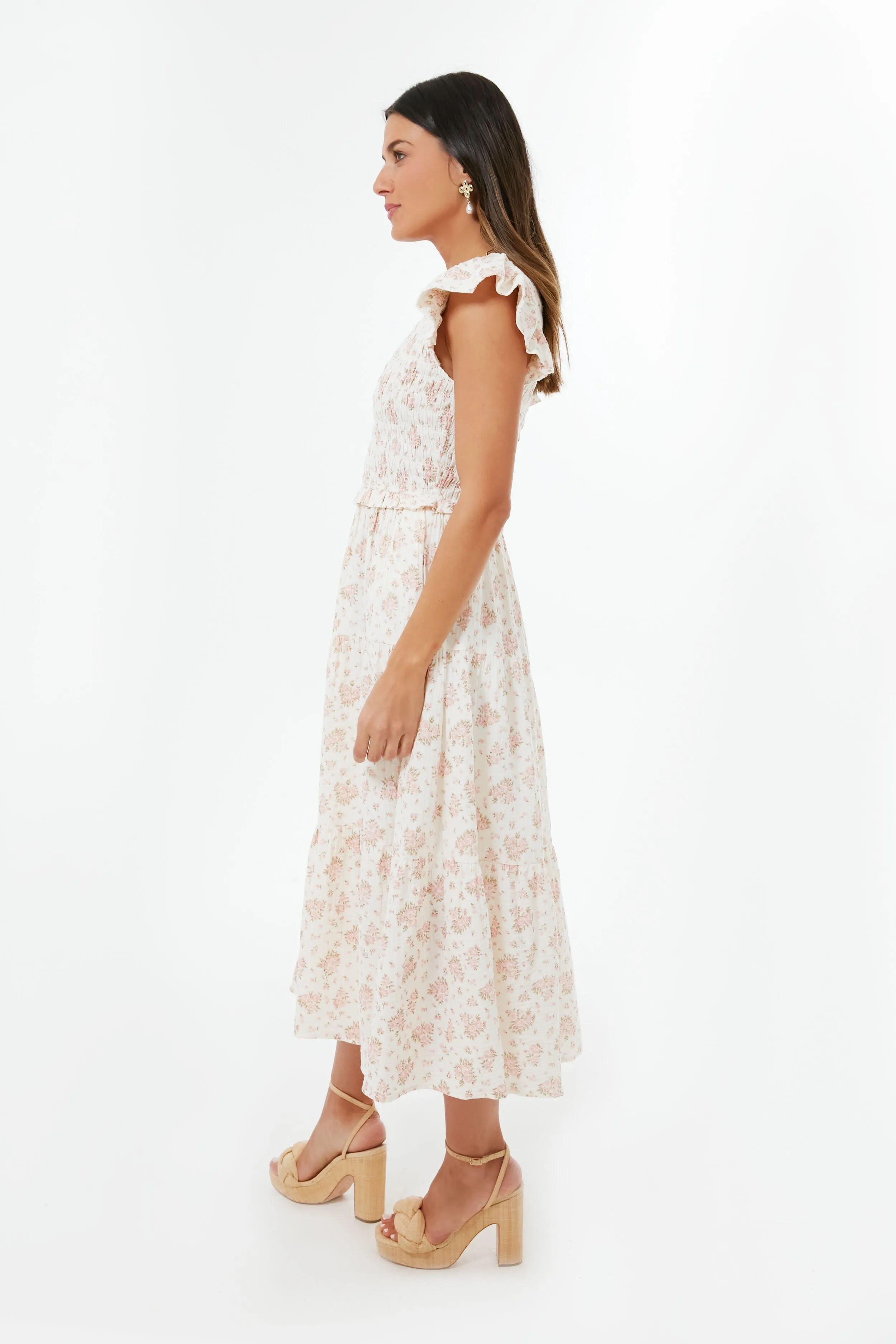 Pink Floral Phoebe Dress