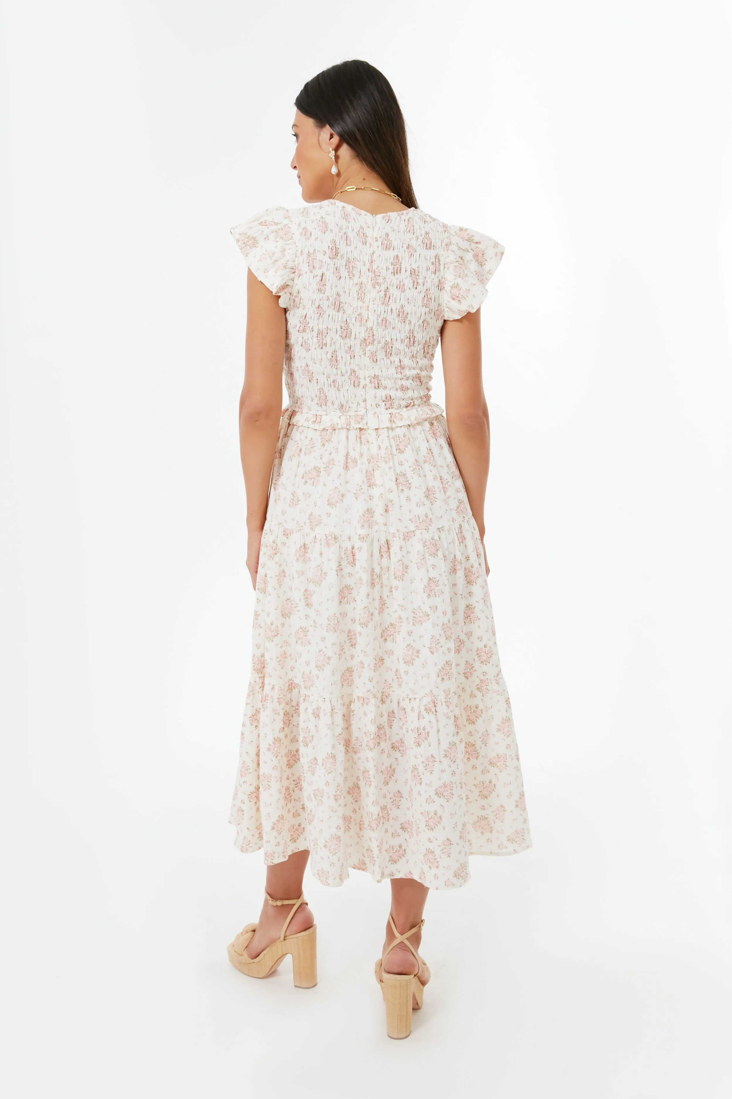 Pink Floral Phoebe Dress