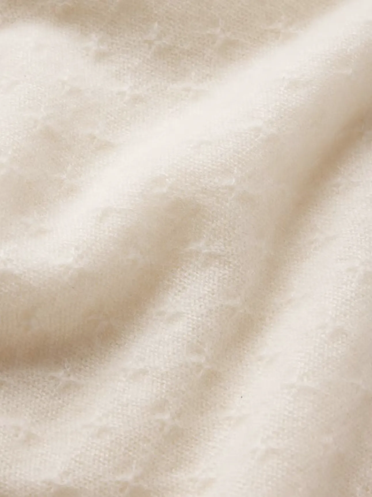 Pointelle Puff Sleeve Sweater