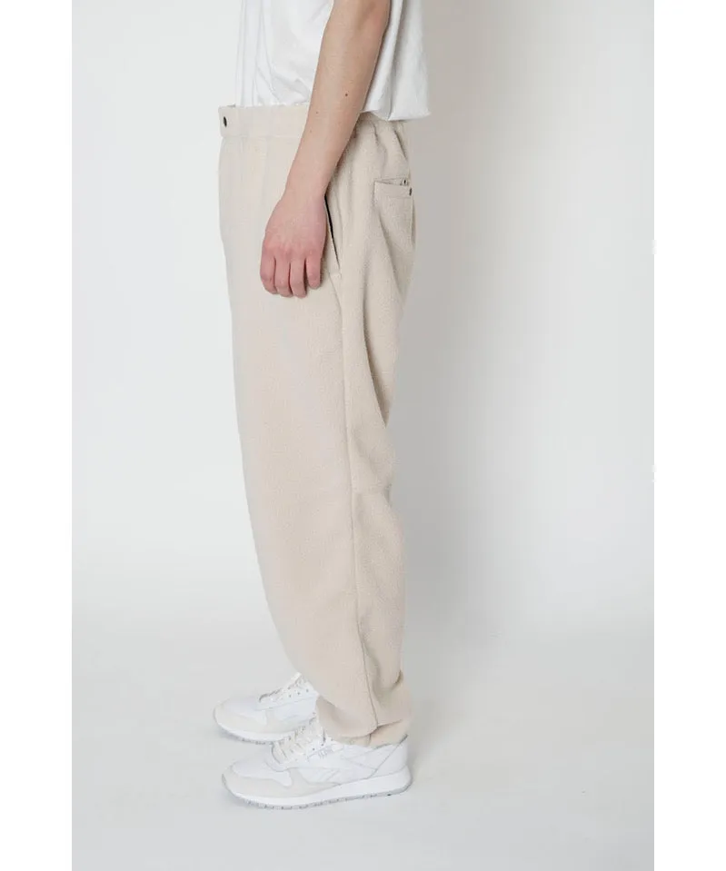 POLARTEC®︎ FLEECE PANTS "IVORY"