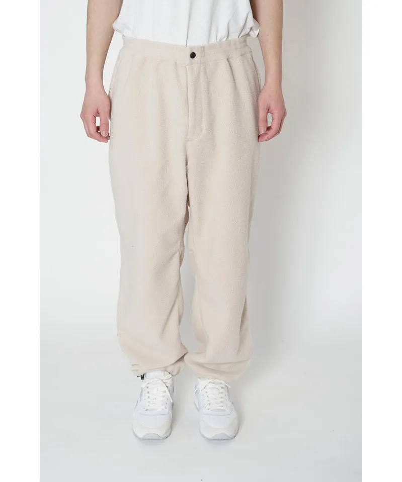 POLARTEC®︎ FLEECE PANTS "IVORY"