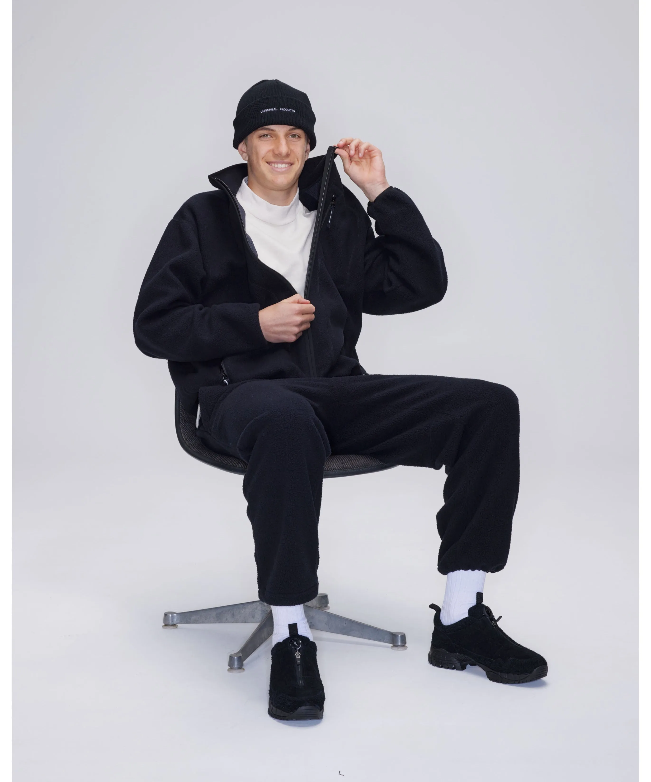 POLARTEC®︎ FLEECE PANTS "IVORY"