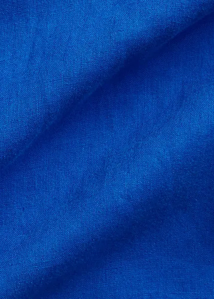 Polo Ralph Lauren - Custom Fit Linen Shirt - Royal Heritage Blue