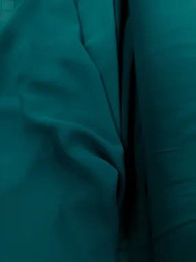 Poly Double Georgette - 58-inches Wide Teal