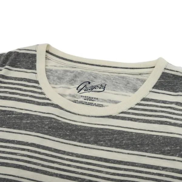 Printed Stripe Tee