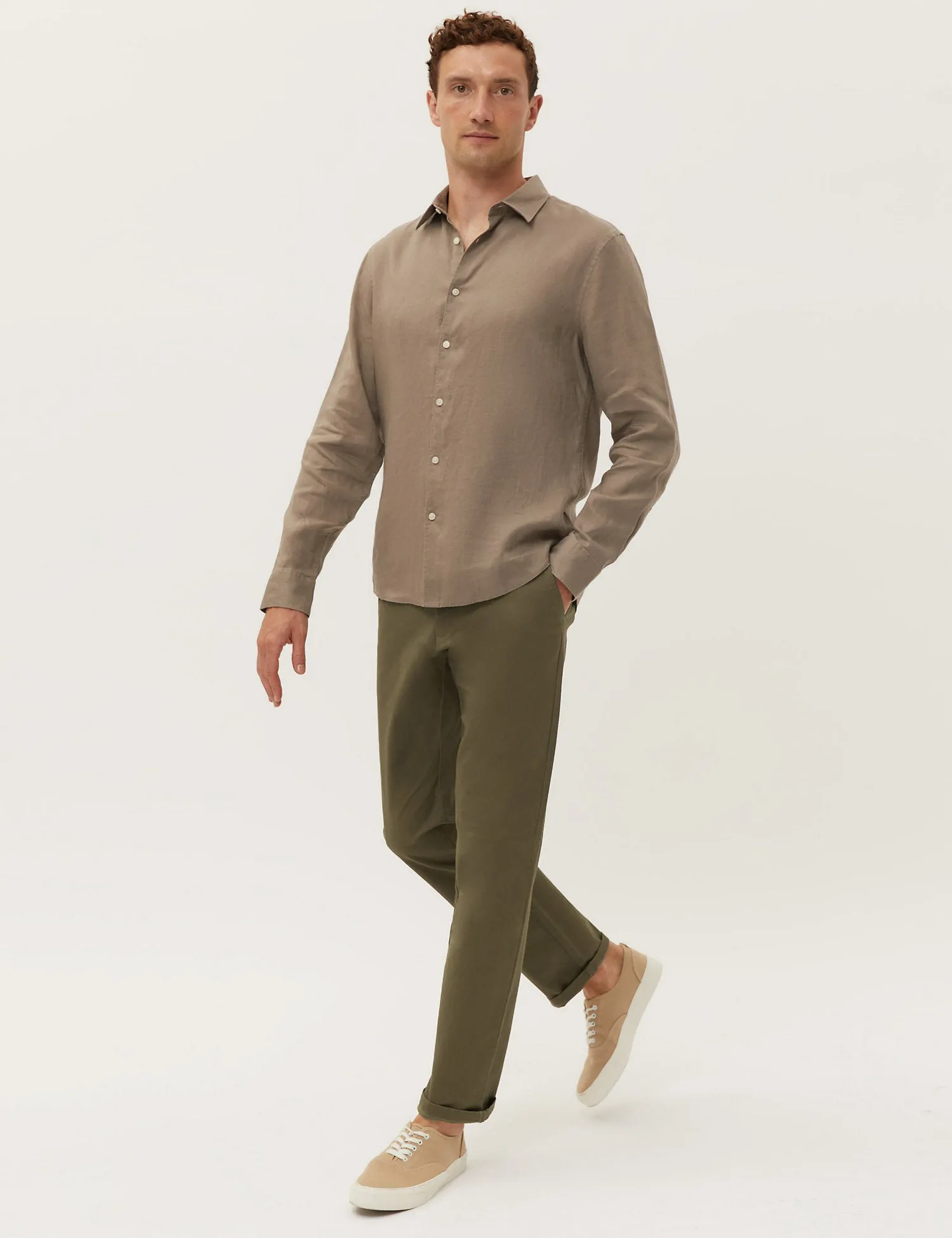 Regular Fit Stretch Chinos