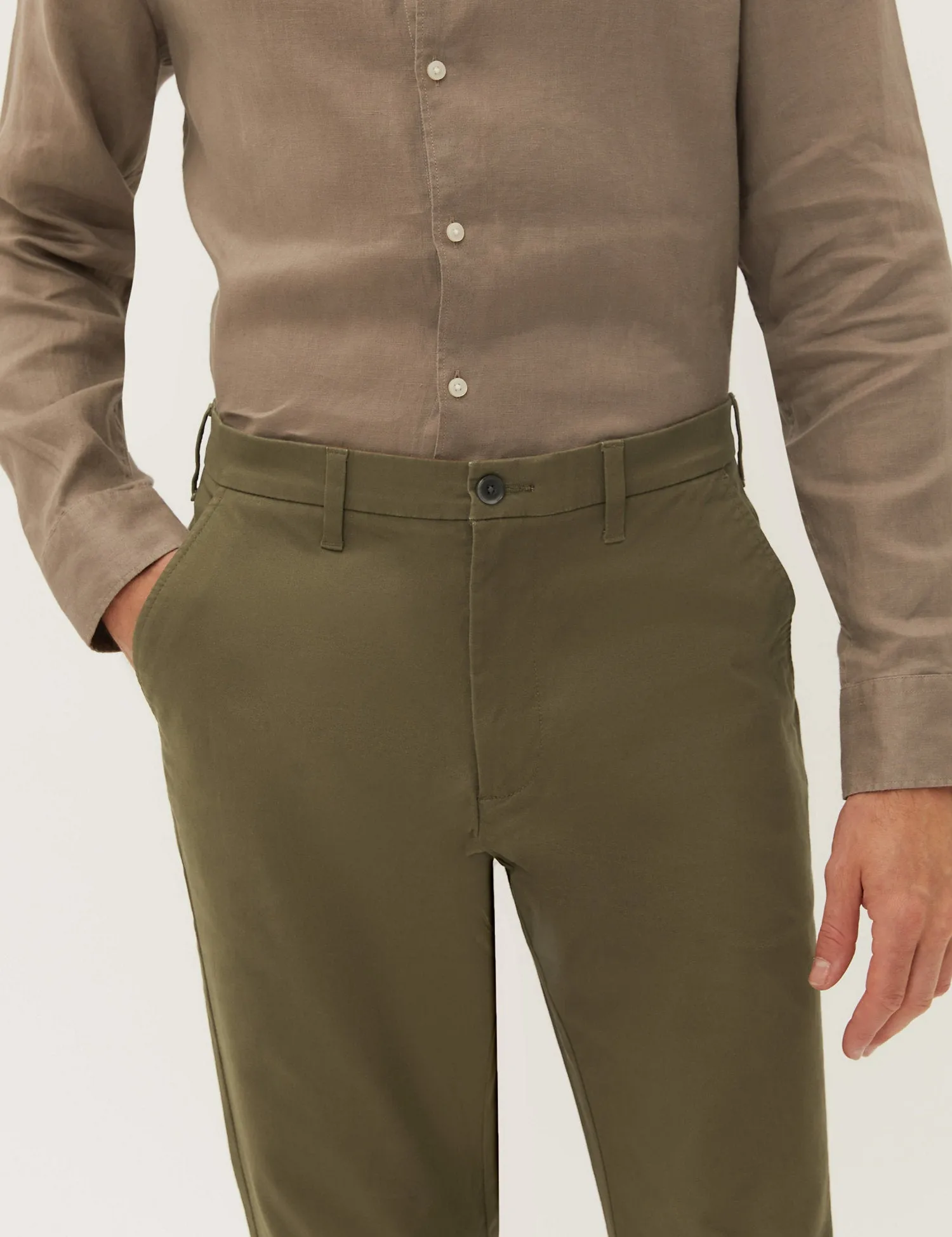 Regular Fit Stretch Chinos