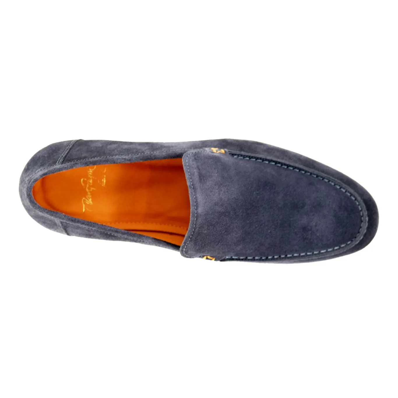 Rio Casual Suede Loafer in Navy by Alan Payne Footwear